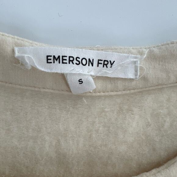 Emerson Fry Alice Long Sleeve Dress in Natural Organic Size S - Picture 4 of 7